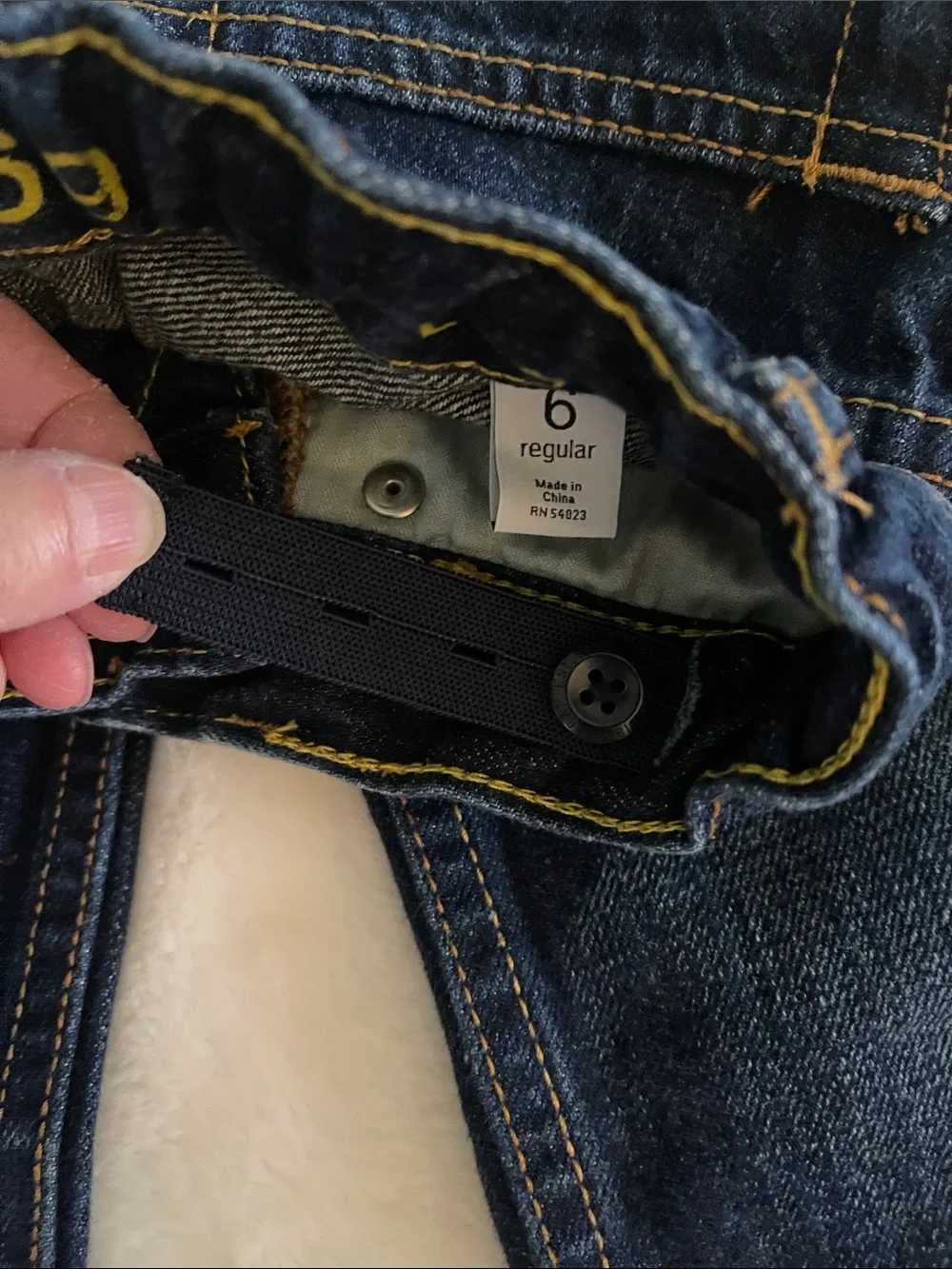GAP Loose Fit Boys Heavyweight Jeans SZ 6 R